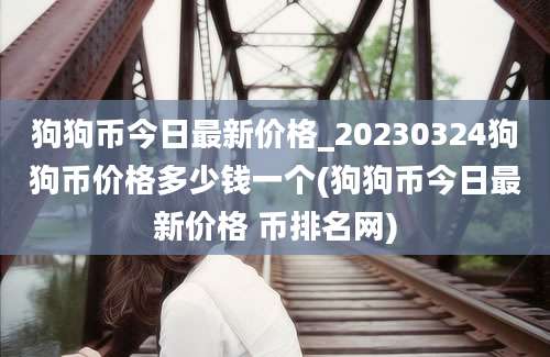 狗狗币今日最新价格_20230324狗狗币价格多少钱一个(狗狗币今日最新价格 币排名网)