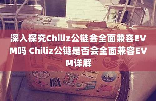 深入探究Chiliz公链会全面兼容EVM吗 Chiliz公链是否会全面兼容EVM详解