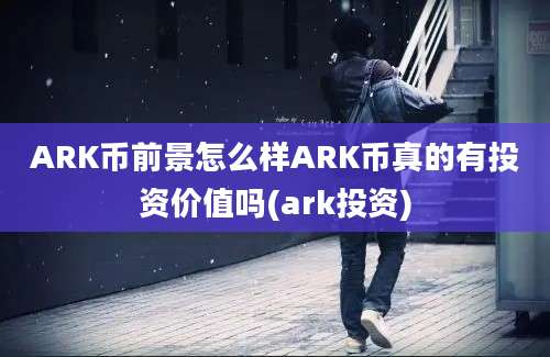 ARK币前景怎么样ARK币真的有投资价值吗(ark投资)