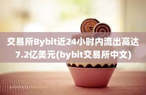 交易所Bybit近24小时内流出高达7.2亿美元(bybit交易所中文)