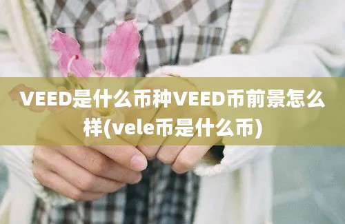 VEED是什么币种VEED币前景怎么样(vele币是什么币)