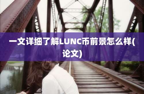 一文详细了解LUNC币前景怎么样(论文)