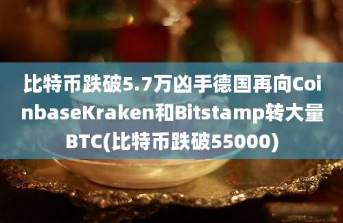 比特币跌破5.7万凶手德国再向CoinbaseKraken和Bitstamp转大量BTC(比特币跌破55000)