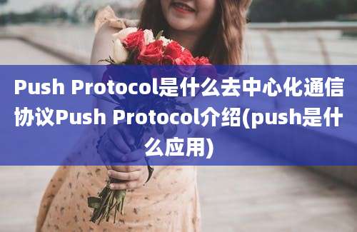 Push Protocol是什么去中心化通信协议Push Protocol介绍(push是什么应用)