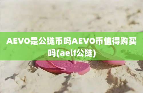 AEVO是公链币吗AEVO币值得购买吗(aelf公链)