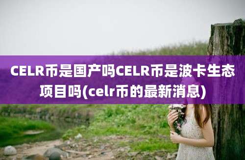 CELR币是国产吗CELR币是波卡生态项目吗(celr币的最新消息)