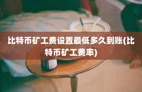 比特币矿工费设置最低多久到账(比特币矿工费率)