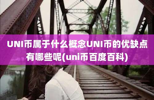 UNI币属于什么概念UNI币的优缺点有哪些呢(uni币百度百科)