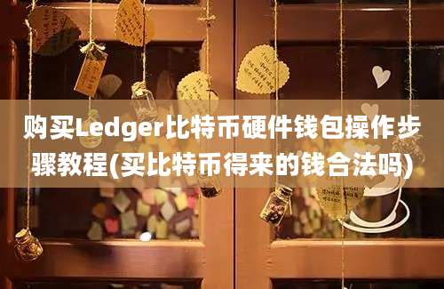 购买Ledger比特币硬件钱包操作步骤教程(买比特币得来的钱合法吗)