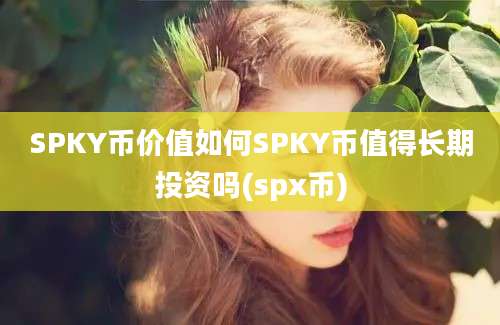 SPKY币价值如何SPKY币值得长期投资吗(spx币)