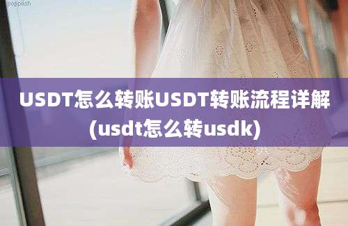 USDT怎么转账USDT转账流程详解(usdt怎么转usdk)