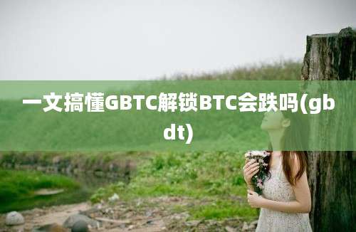 一文搞懂GBTC解锁BTC会跌吗(gbdt)