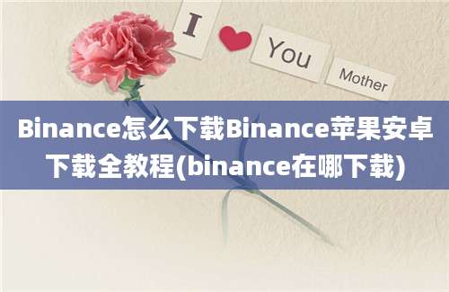 Binance怎么下载Binance苹果安卓下载全教程(binance在哪下载)