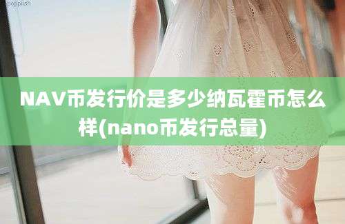 NAV币发行价是多少纳瓦霍币怎么样(nano币发行总量)