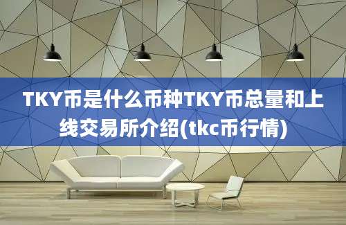 TKY币是什么币种TKY币总量和上线交易所介绍(tkc币行情)