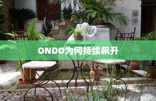 ONDO为何持续飙升