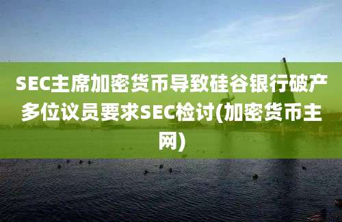 SEC主席加密货币导致硅谷银行破产多位议员要求SEC检讨(加密货币主网)