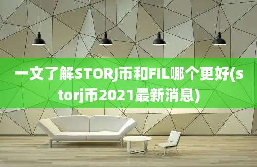 一文了解STORJ币和FIL哪个更好(storj币2021最新消息)