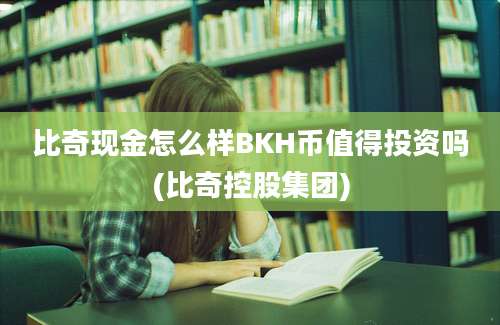 比奇现金怎么样BKH币值得投资吗(比奇控股集团)