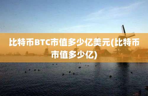 比特币BTC市值多少亿美元(比特币市值多少亿)