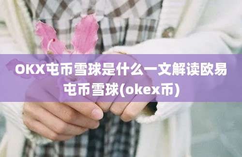 OKX屯币雪球是什么一文解读欧易屯币雪球(okex币)