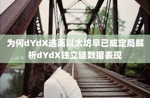 为何dYdX逃离以太坊早已成定局解析dYdX独立链数据表现