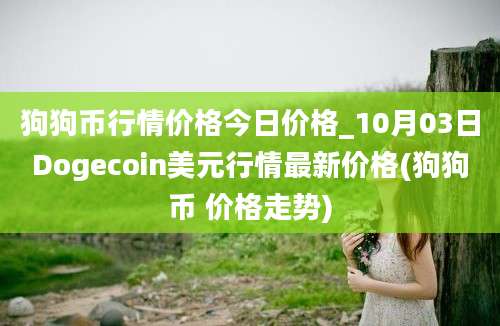 狗狗币行情价格今日价格_10月03日Dogecoin美元行情最新价格(狗狗币 价格走势)