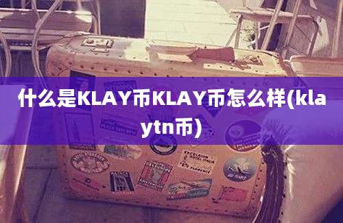 什么是KLAY币KLAY币怎么样(klaytn币)