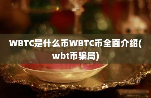 WBTC是什么币WBTC币全面介绍(wbt币骗局)