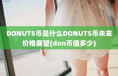 DONUTS币是什么DONUTS币未来价格展望(don币值多少)