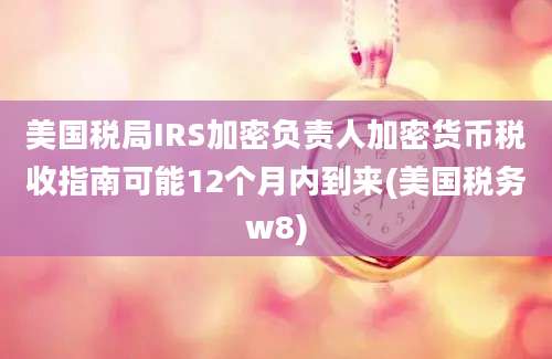 美国税局IRS加密负责人加密货币税收指南可能12个月内到来(美国税务w8)