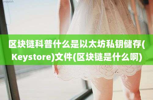 区块链科普什么是以太坊私钥储存(Keystore)文件(区块链是什么啊)