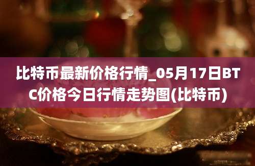 比特币最新价格行情_05月17日BTC价格今日行情走势图(比特币)