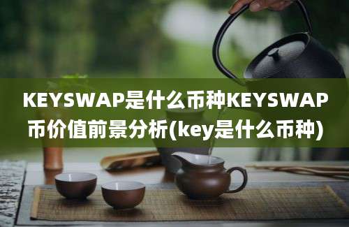 KEYSWAP是什么币种KEYSWAP币价值前景分析(key是什么币种)