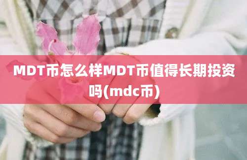 MDT币怎么样MDT币值得长期投资吗(mdc币)