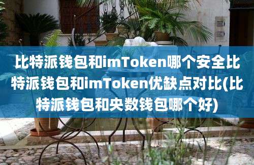 比特派钱包和imToken哪个安全比特派钱包和imToken优缺点对比(比特派钱包和央数钱包哪个好)