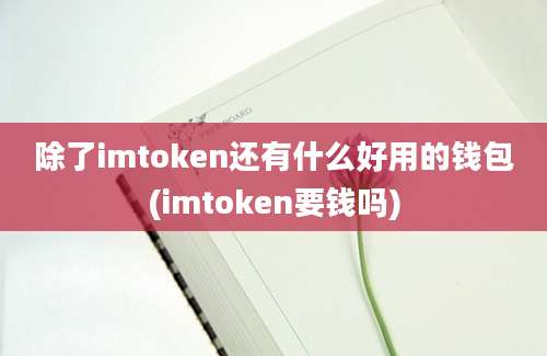 除了imtoken还有什么好用的钱包(imtoken要钱吗)