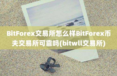 BitForex交易所怎么样BitForex币夫交易所可靠吗(bitwll交易所)