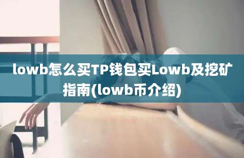 lowb怎么买TP钱包买Lowb及挖矿指南(lowb币介绍)