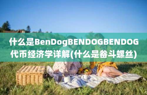 什么是BenDogBENDOGBENDOG代币经济学详解(什么是畚斗螺丝)