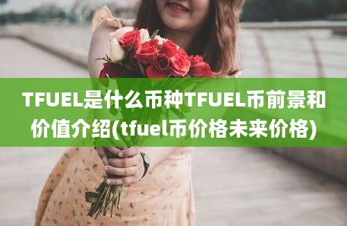 TFUEL是什么币种TFUEL币前景和价值介绍(tfuel币价格未来价格)