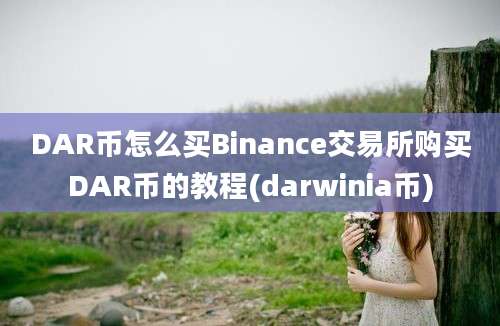 DAR币怎么买Binance交易所购买DAR币的教程(darwinia币)