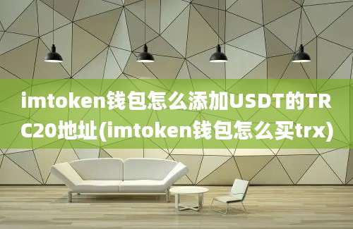 imtoken钱包怎么添加USDT的TRC20地址(imtoken钱包怎么买trx)