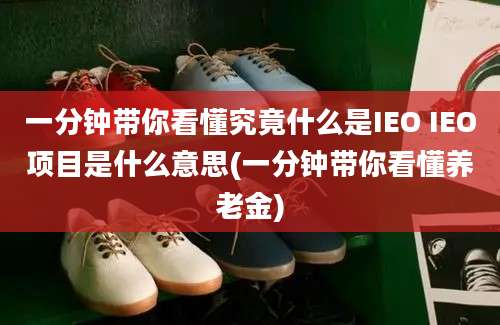 一分钟带你看懂究竟什么是IEO IEO项目是什么意思(一分钟带你看懂养老金)