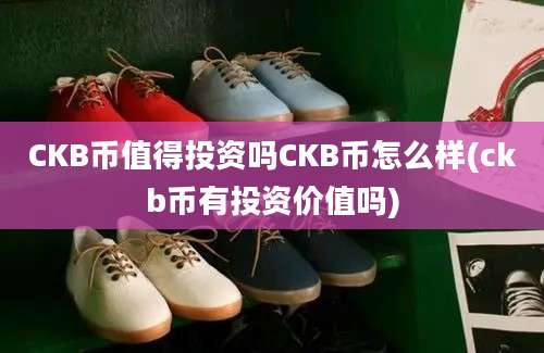 CKB币值得投资吗CKB币怎么样(ckb币有投资价值吗)