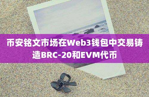 币安铭文市场在Web3钱包中交易铸造BRC-20和EVM代币