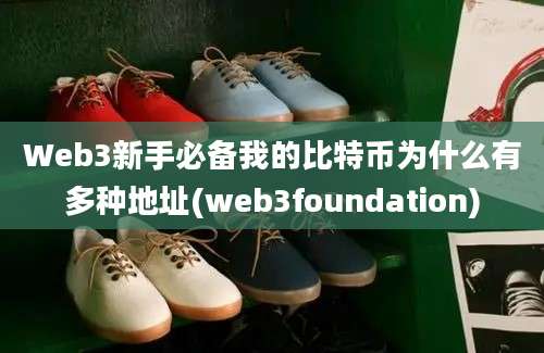 Web3新手必备我的比特币为什么有多种地址(web3foundation)