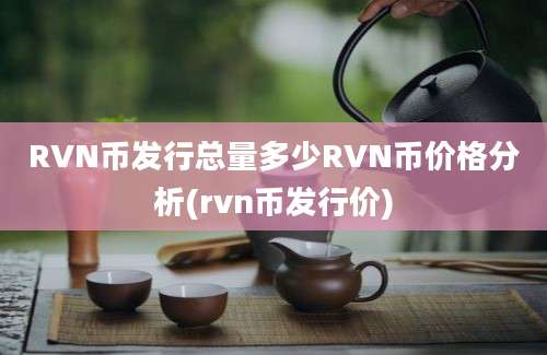 RVN币发行总量多少RVN币价格分析(rvn币发行价)