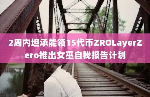 2周内坦承能领15代币ZROLayerZero推出女巫自我报告计划