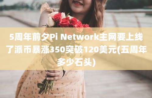 5周年前夕Pi Network主网要上线了派币暴涨350突破120美元(五周年多少石头)